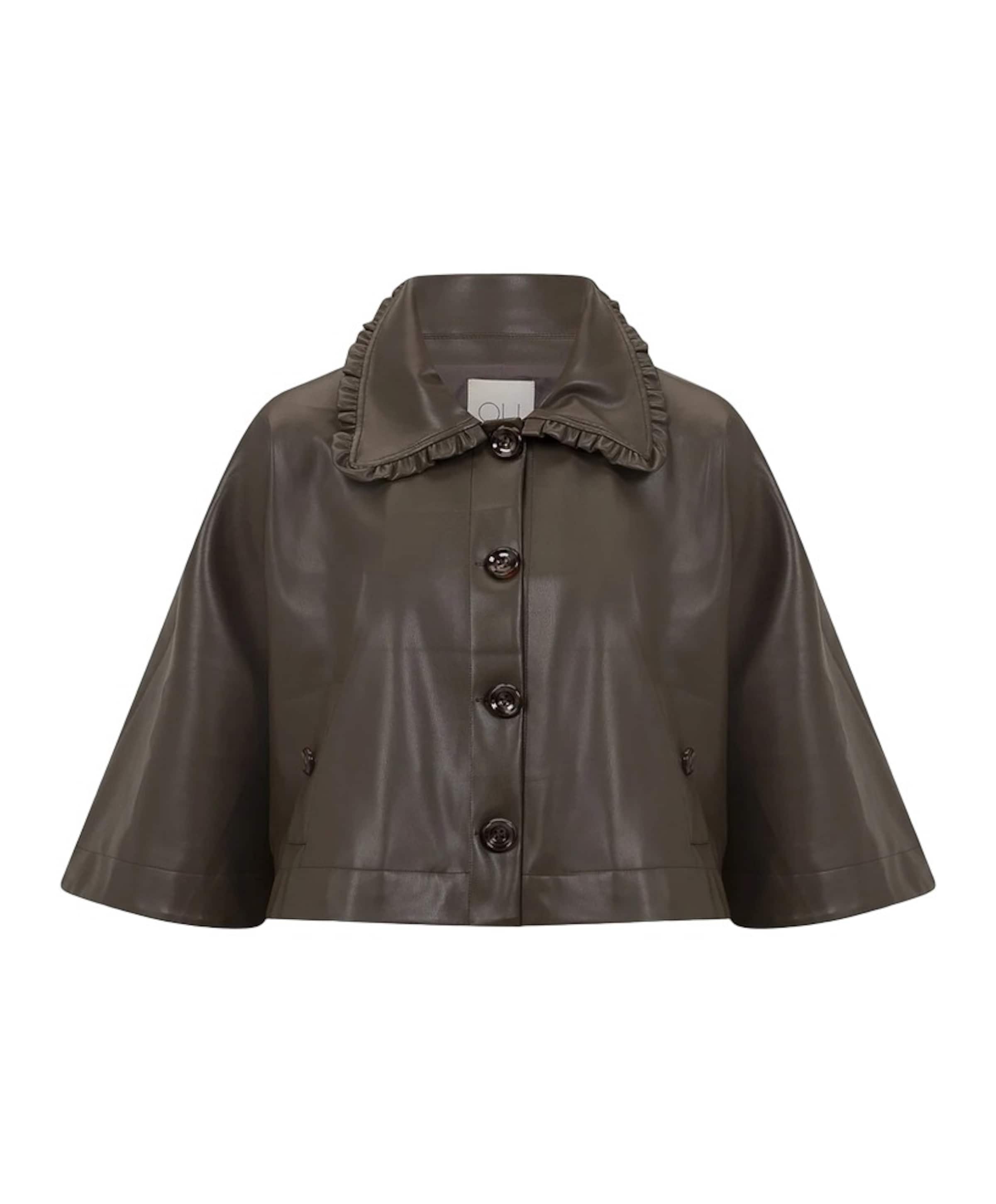 Dames cape bruin