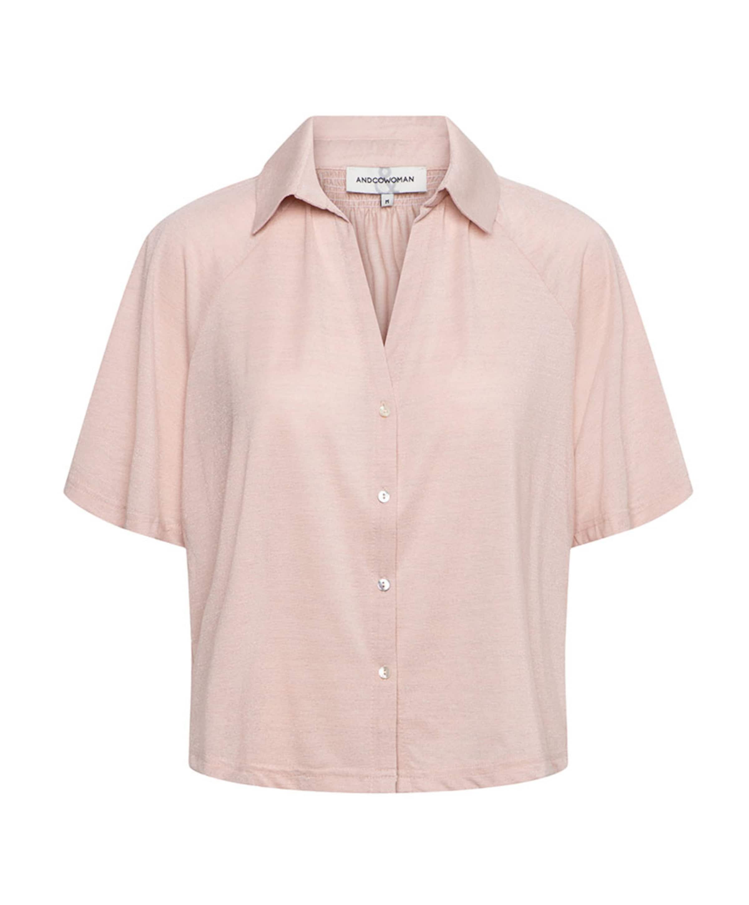 Dames blouse roze