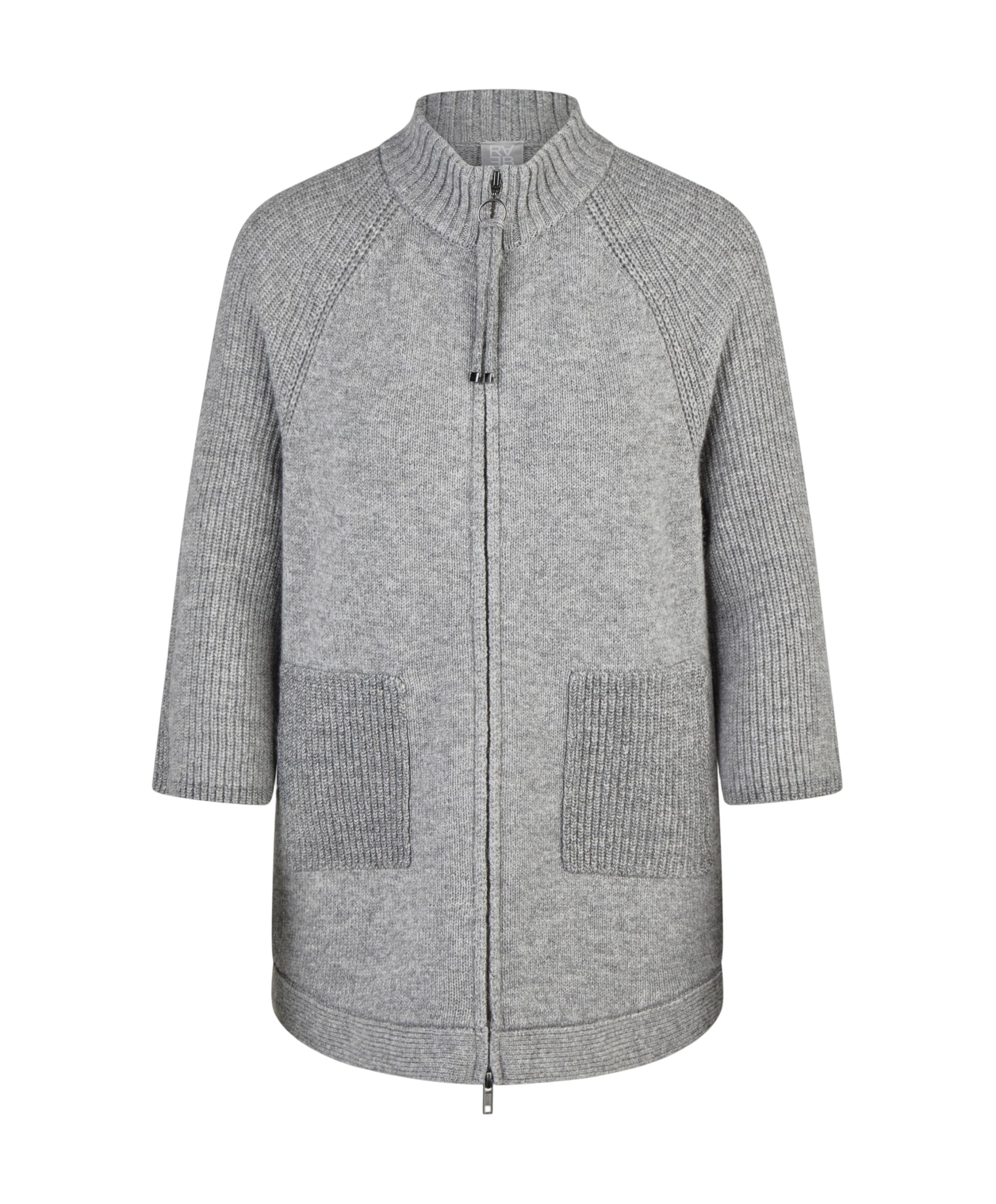 Dames vest grijs