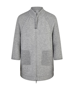 Dames vest grijs