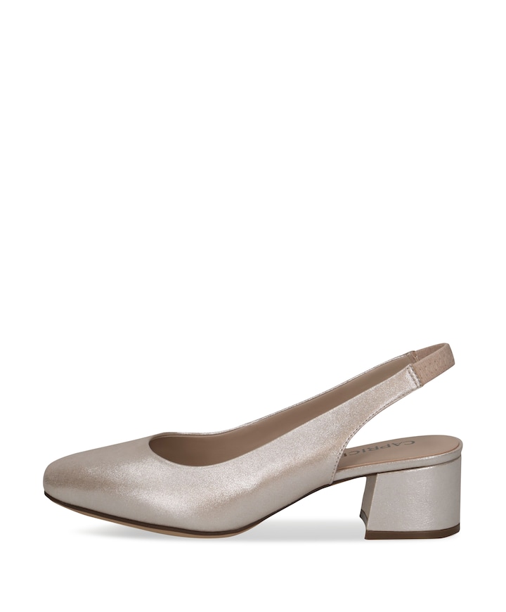 dames slingbacks beige