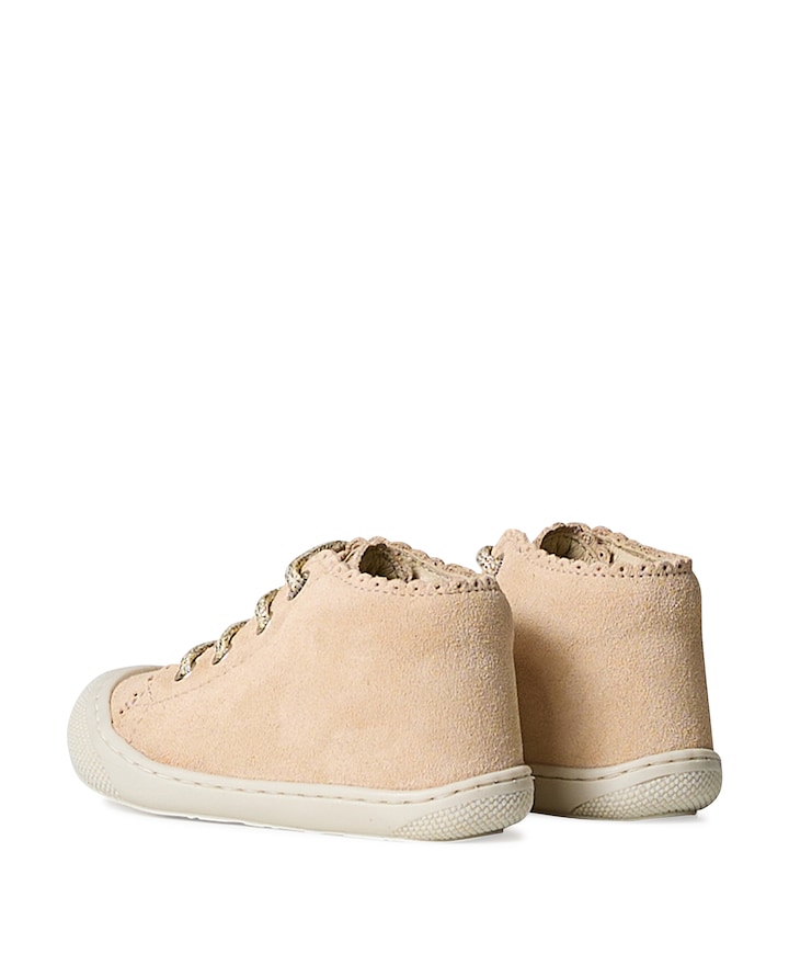 Naturino cottins meisjes veterschoenen beige