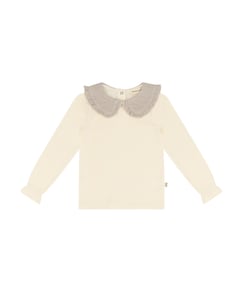 Meisjes longsleeve beige