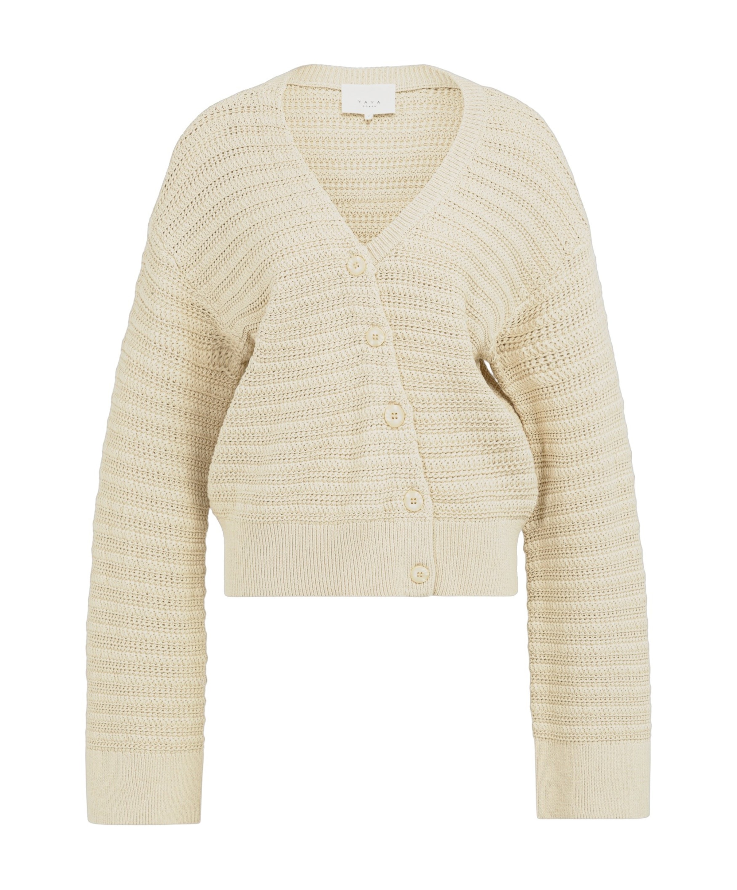 Dames vest beige