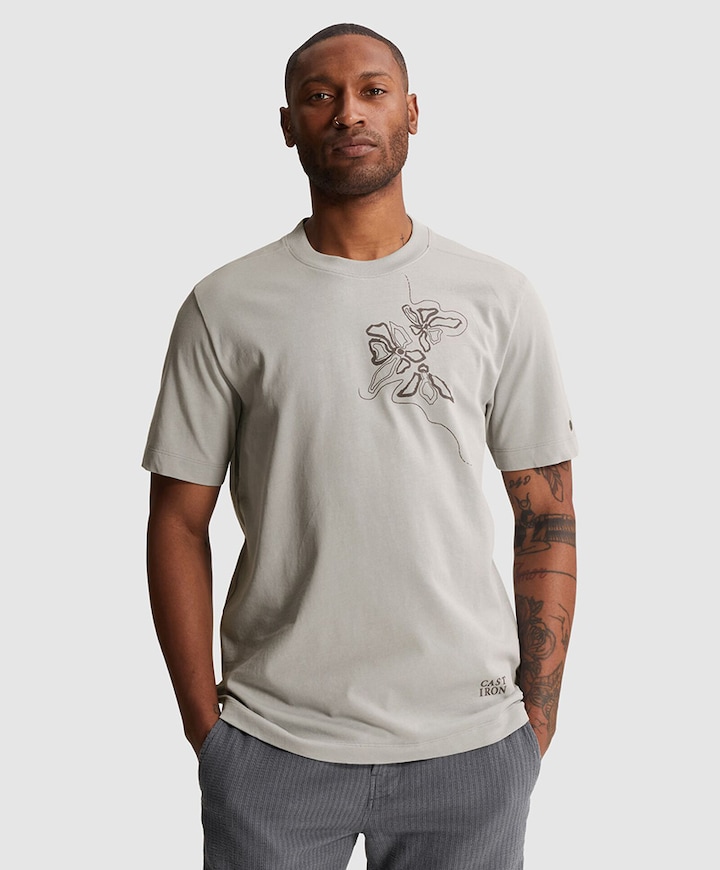 Heren T-shirt grijs