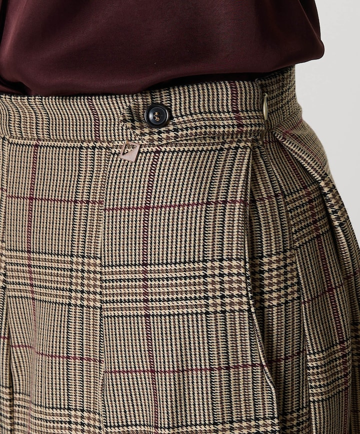 Dames rok beige
