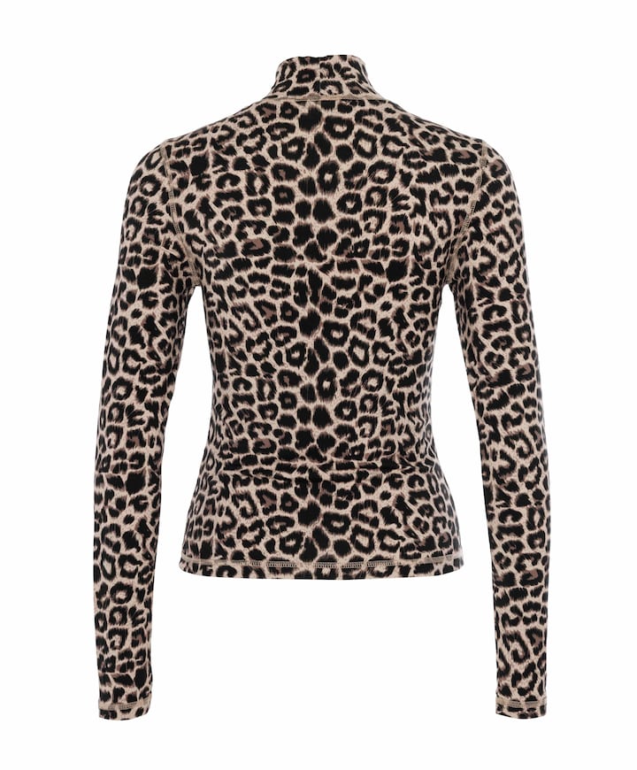 Dames longsleeve beige