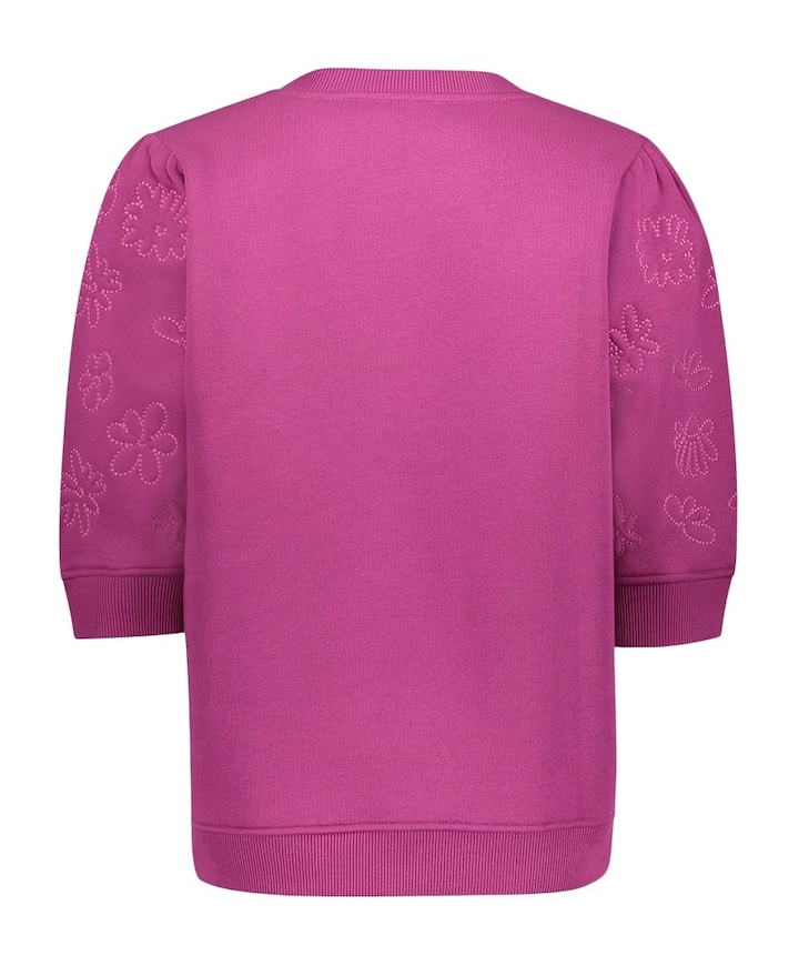 Dames sweater paars
