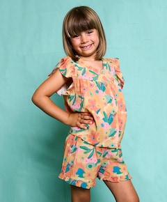 meisjes korte broek multicolor