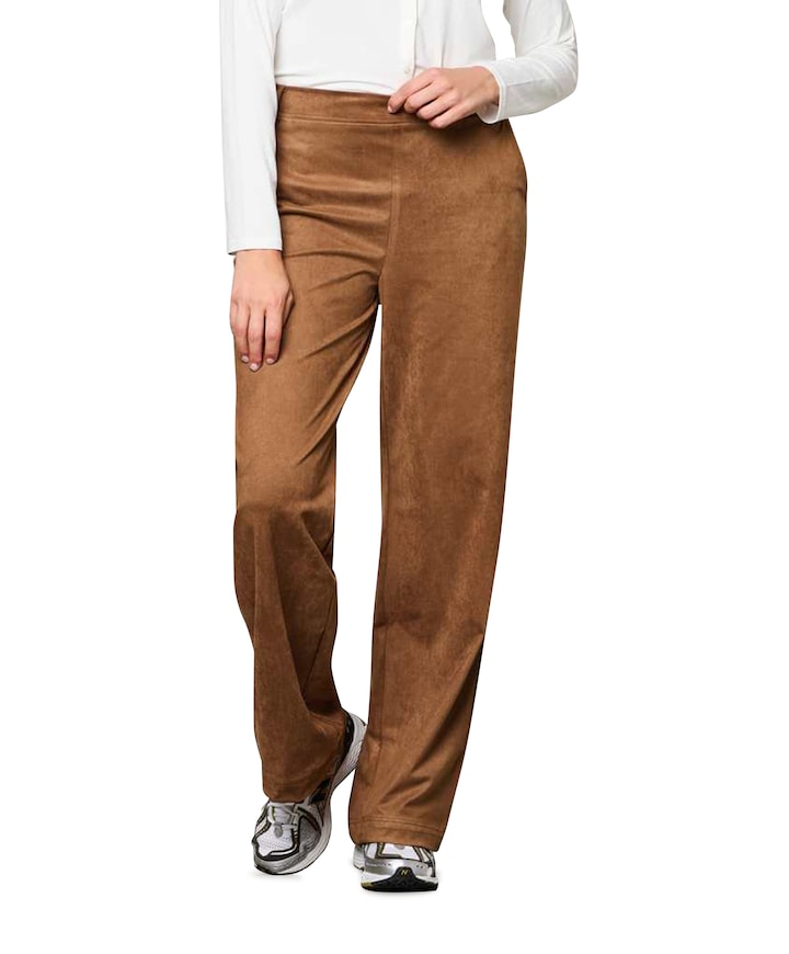 HAZEL dames broek bruin