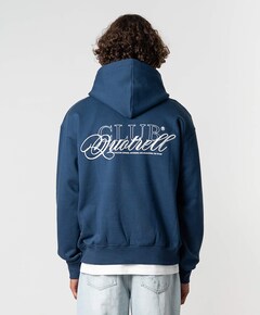 Heren hoodie blauw