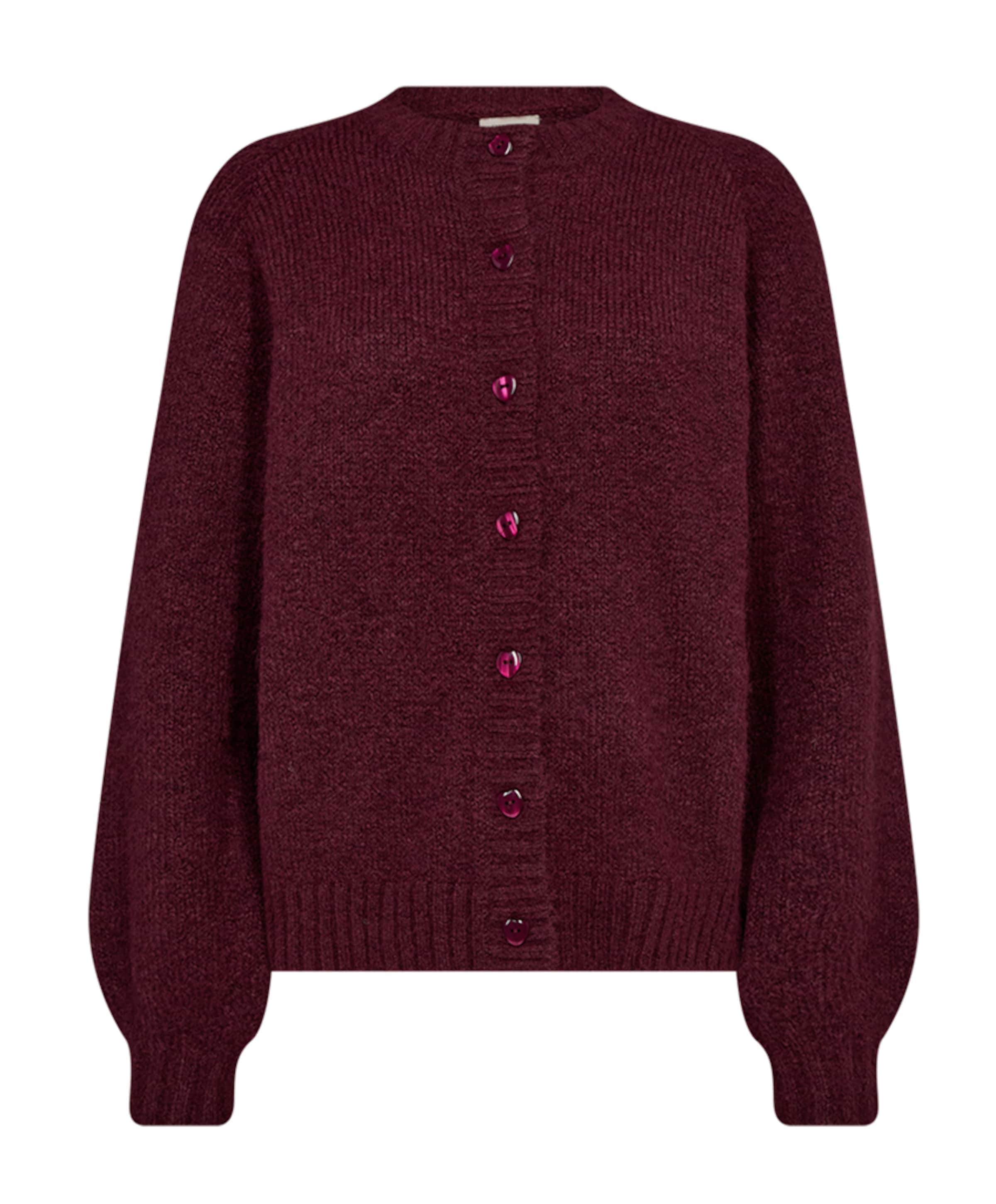 Dames vest bordeaux