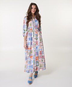 Dames jurk multicolor