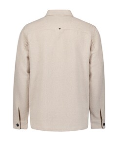 Heren overshirt beige
