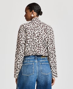 Dames blouse bruin