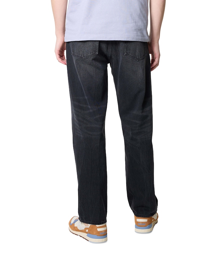 Boxcar Straight Leg Denim heren jeans zwart