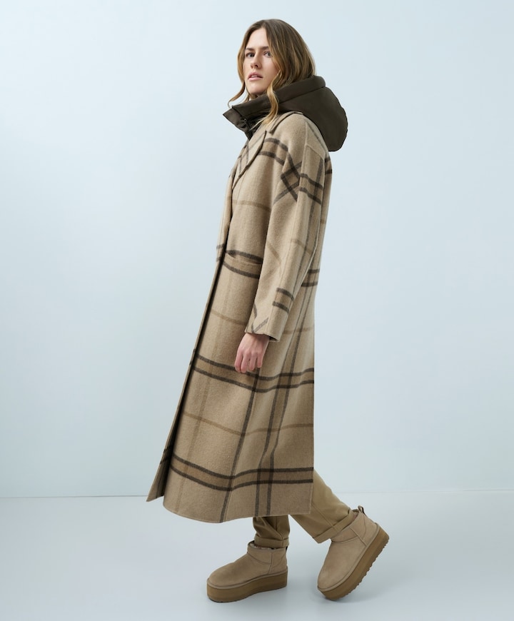 Dames jas beige