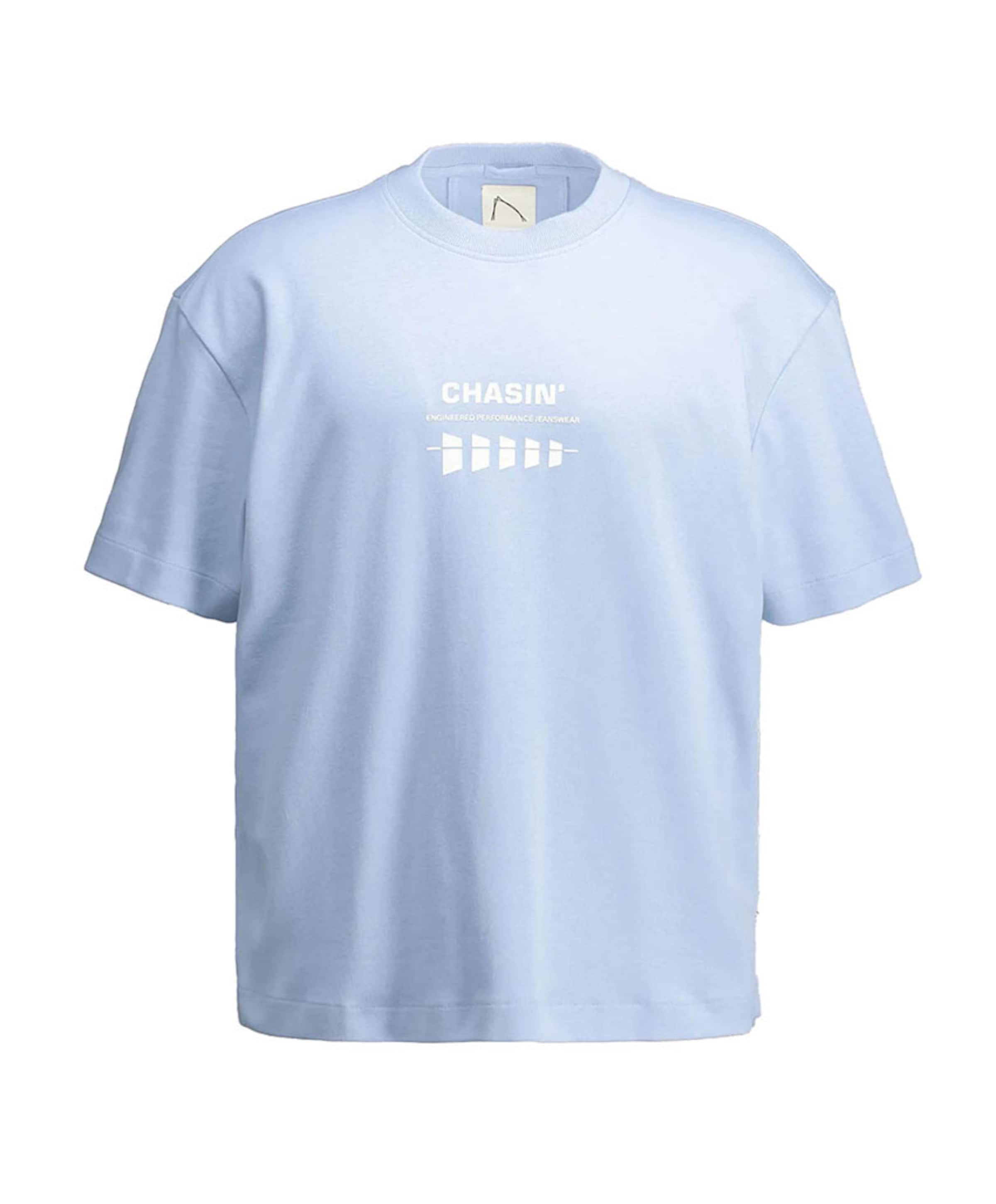 Heren t-shirt blauw