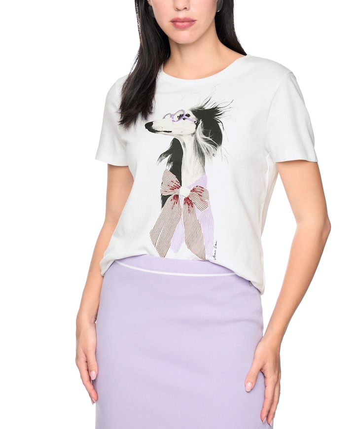 Dames T-shirt wit