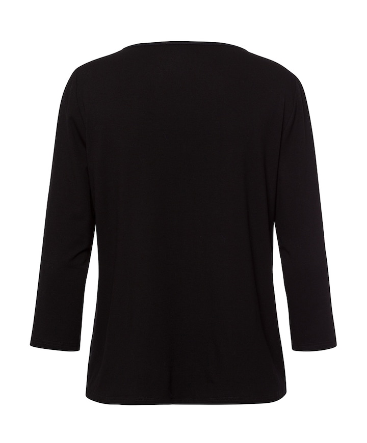 Dames longsleeve zwart