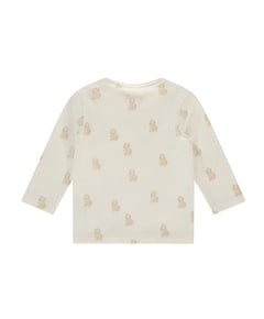 Uniseks longsleeve ecru