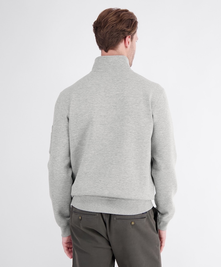 Heren sweater grijs