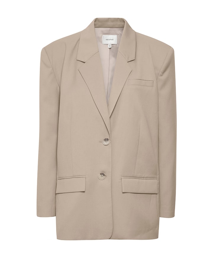 Dames blazer beige