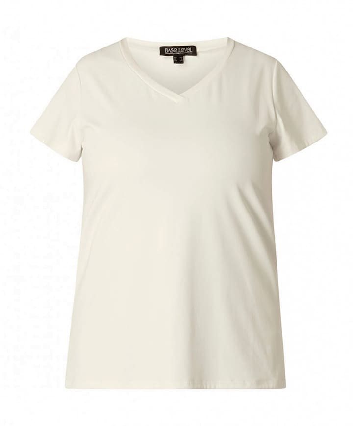 Dames t-shirt beige