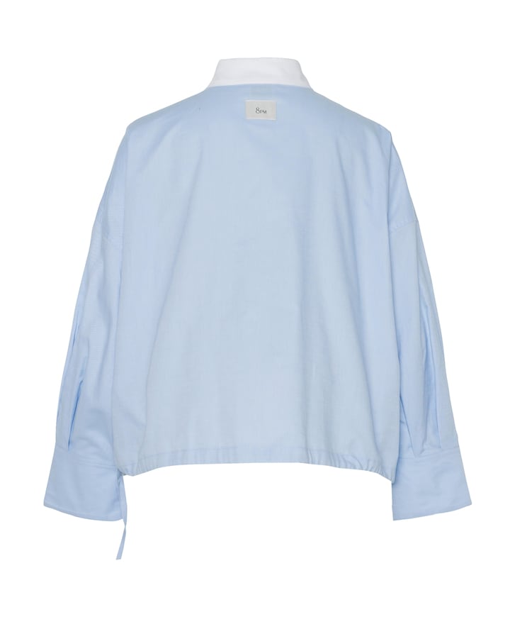 Dames blouse blauw