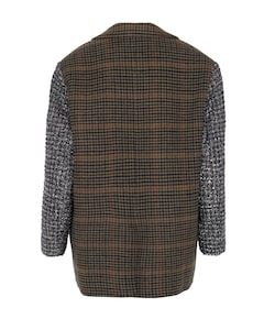 Dames blazer bruin