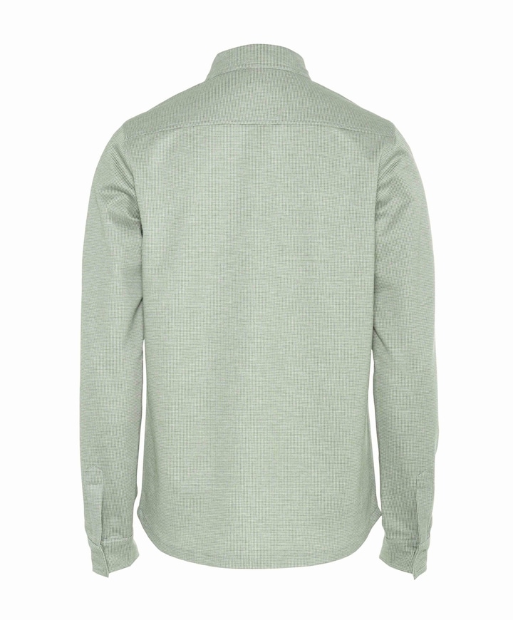 Heren overshirt groen