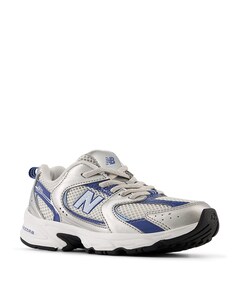 530 bungee lace uniseks sneakers  zilver