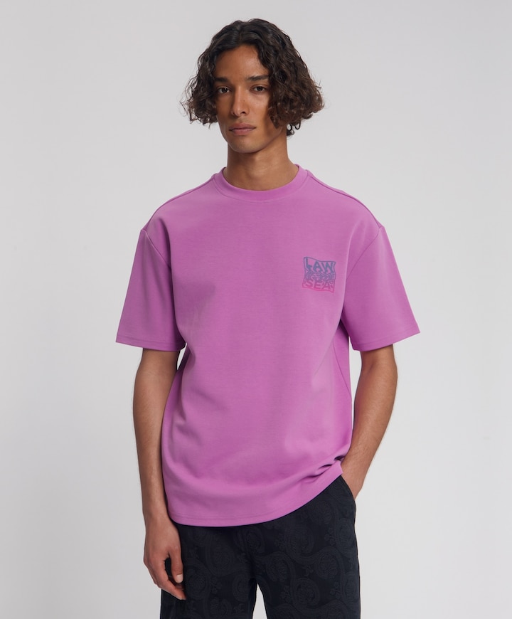 Heren T-shirt roze