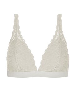 Dames bralette ecru