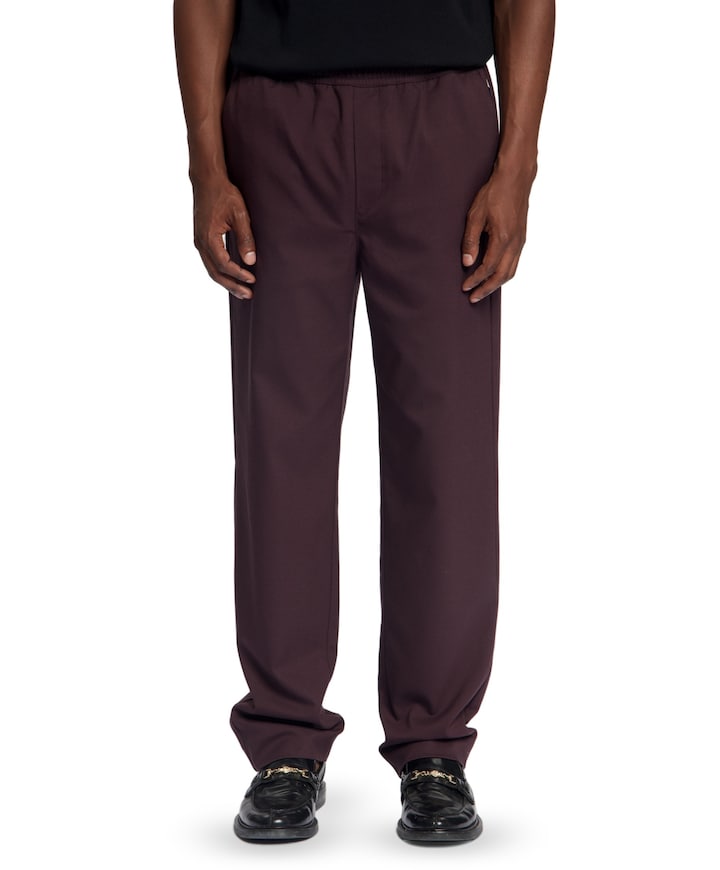 CONDOR BRUSHED TWILL PANT heren broek paars