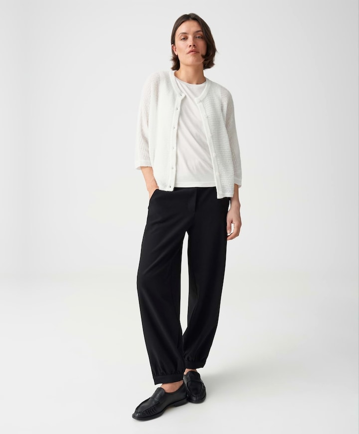 Dames vest ecru