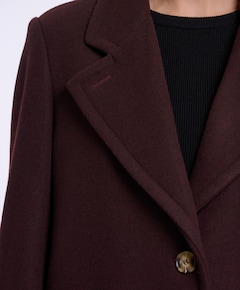 Dames jas bordeaux