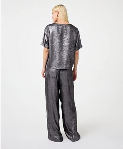 Dames t-shirt zilver