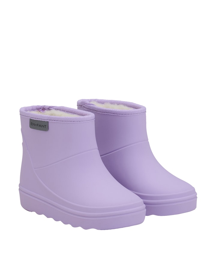 Thermo Boots Short regenlaarzen  paars