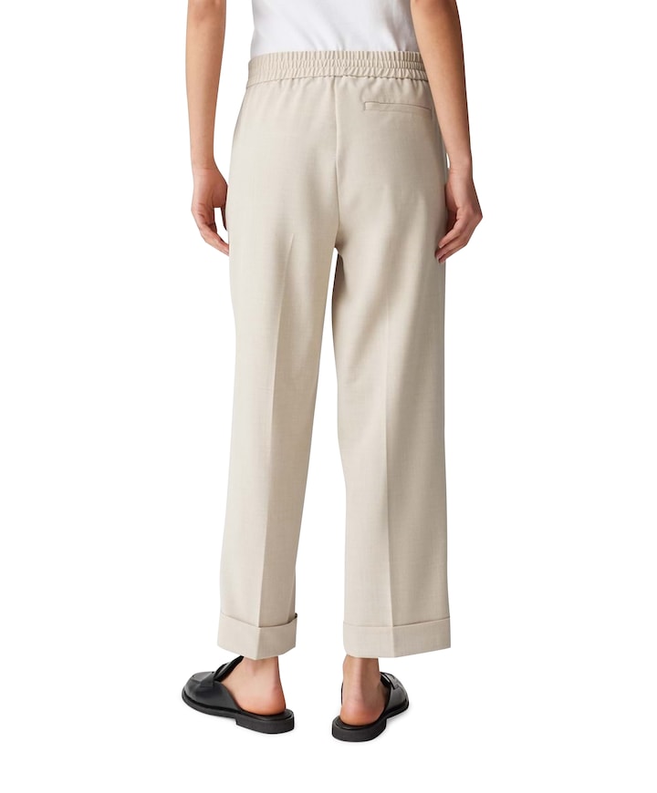 Melosa city dames broek beige
