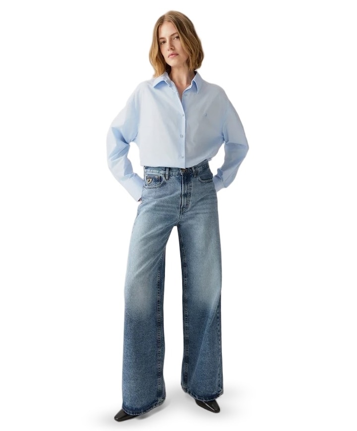Skater Loose-Z 8132 San Remo Coal dames jeans blauw