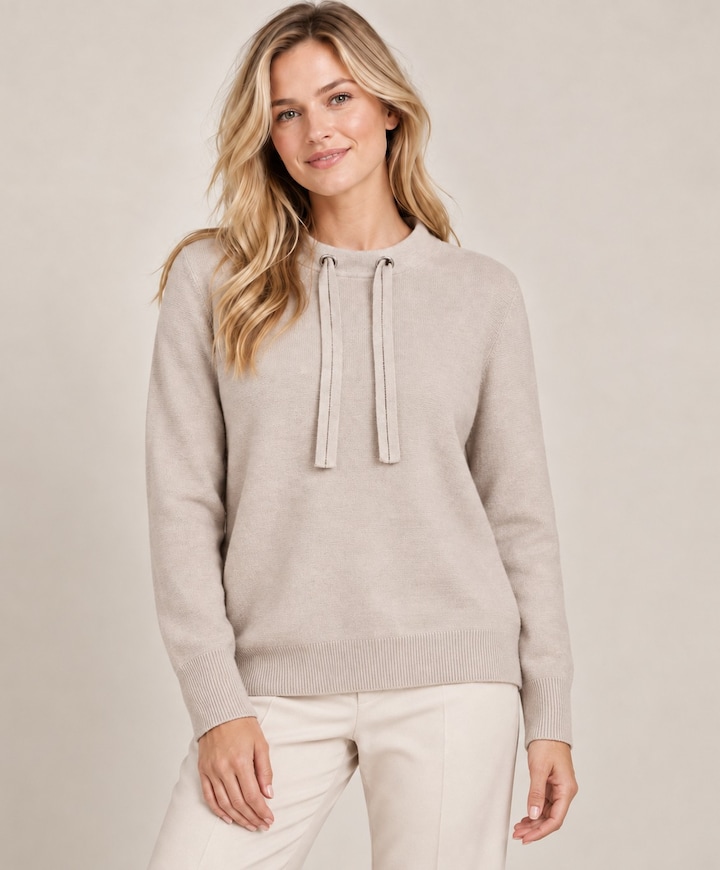 Dames trui beige
