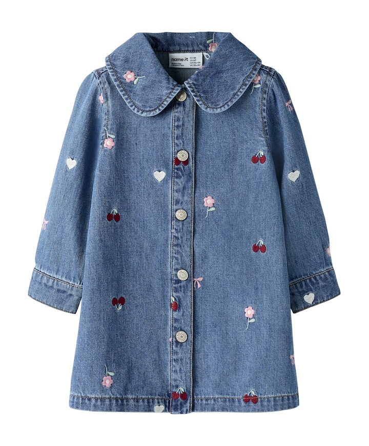 Meisjes jurk blauw