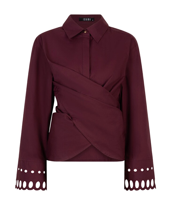 Blouse bordeaux