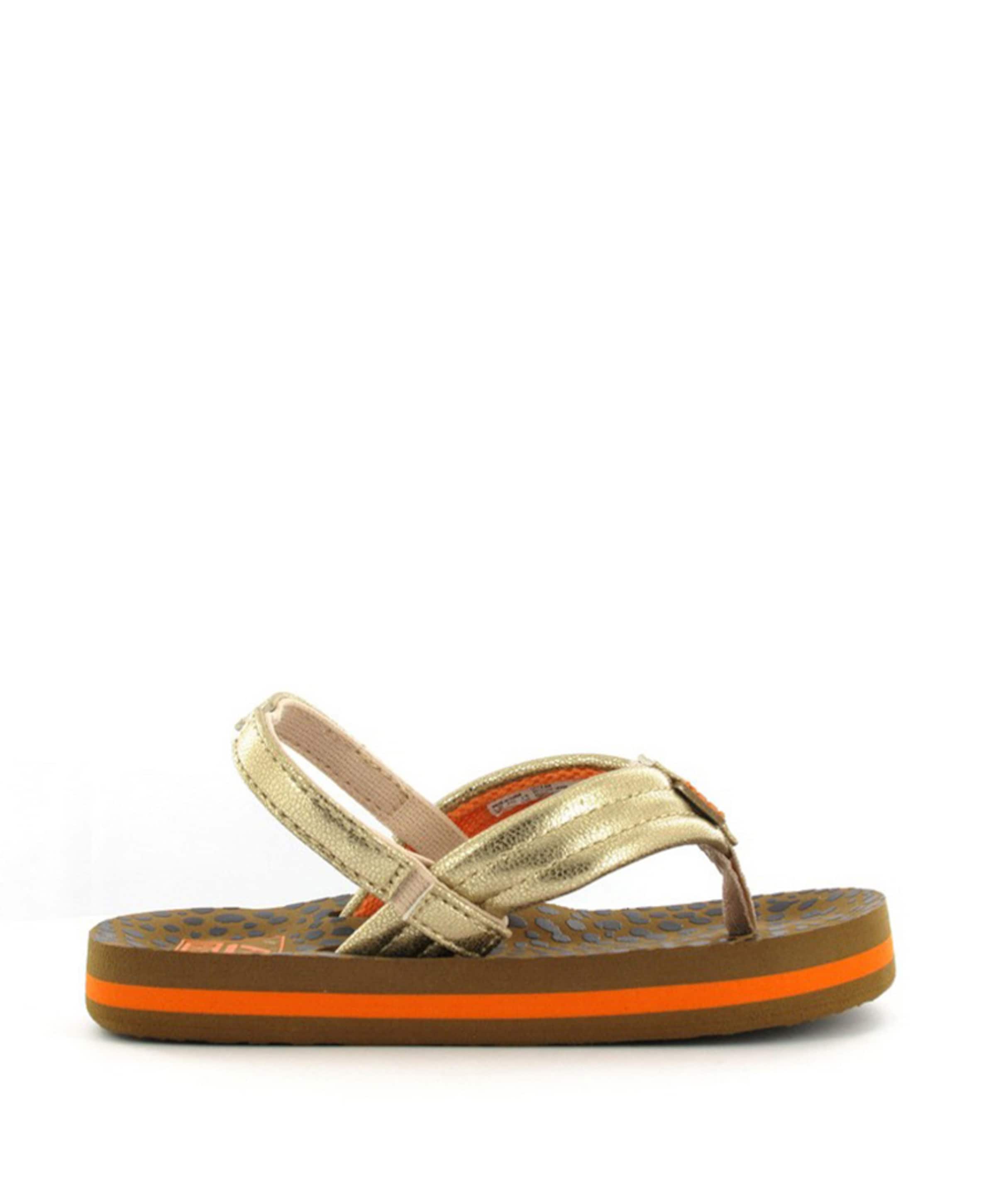 Ahi wild meisjes slippers goud