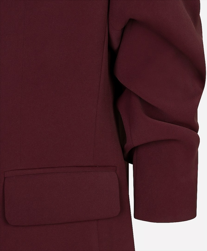 Dames blazer bordeaux
