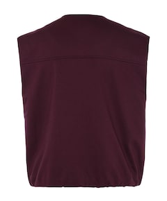 Dames gilet bordeaux