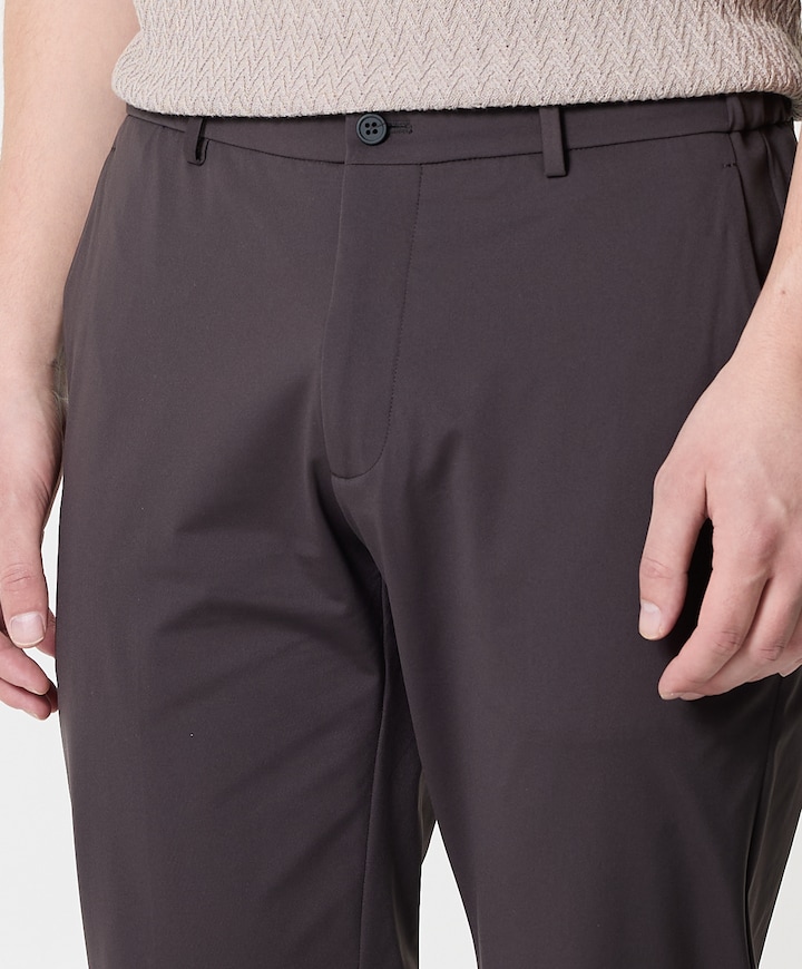 Morello elax heren pantalon bruin