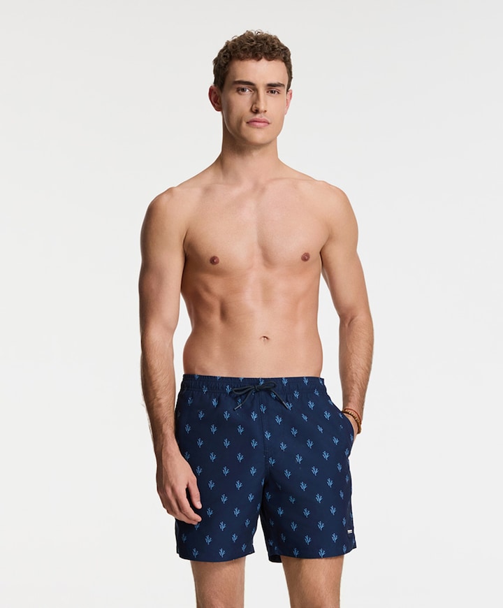 Heren zwemshort blauw