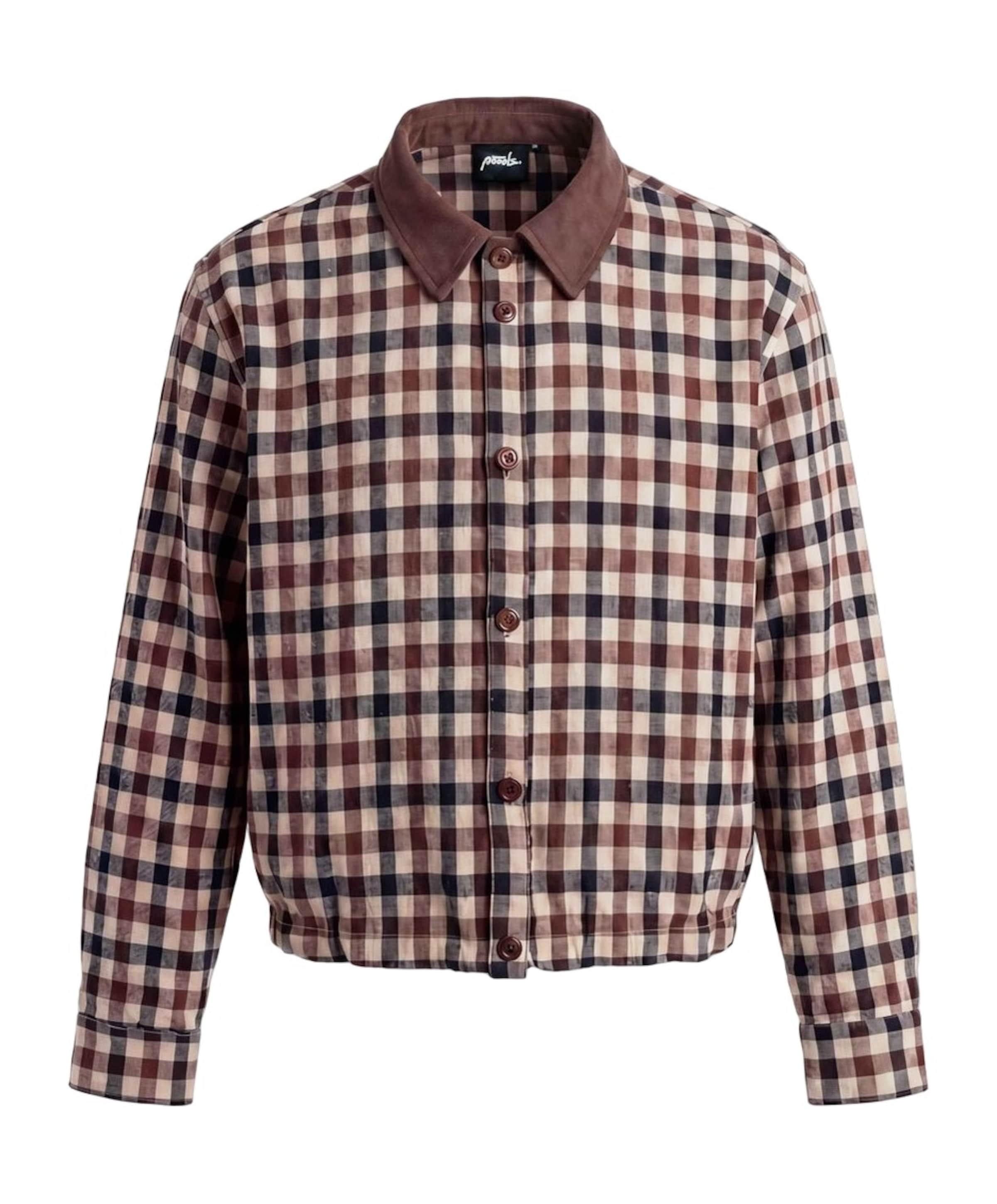 Dames blouse bruin